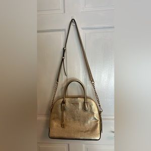 Michael Kors gold purse